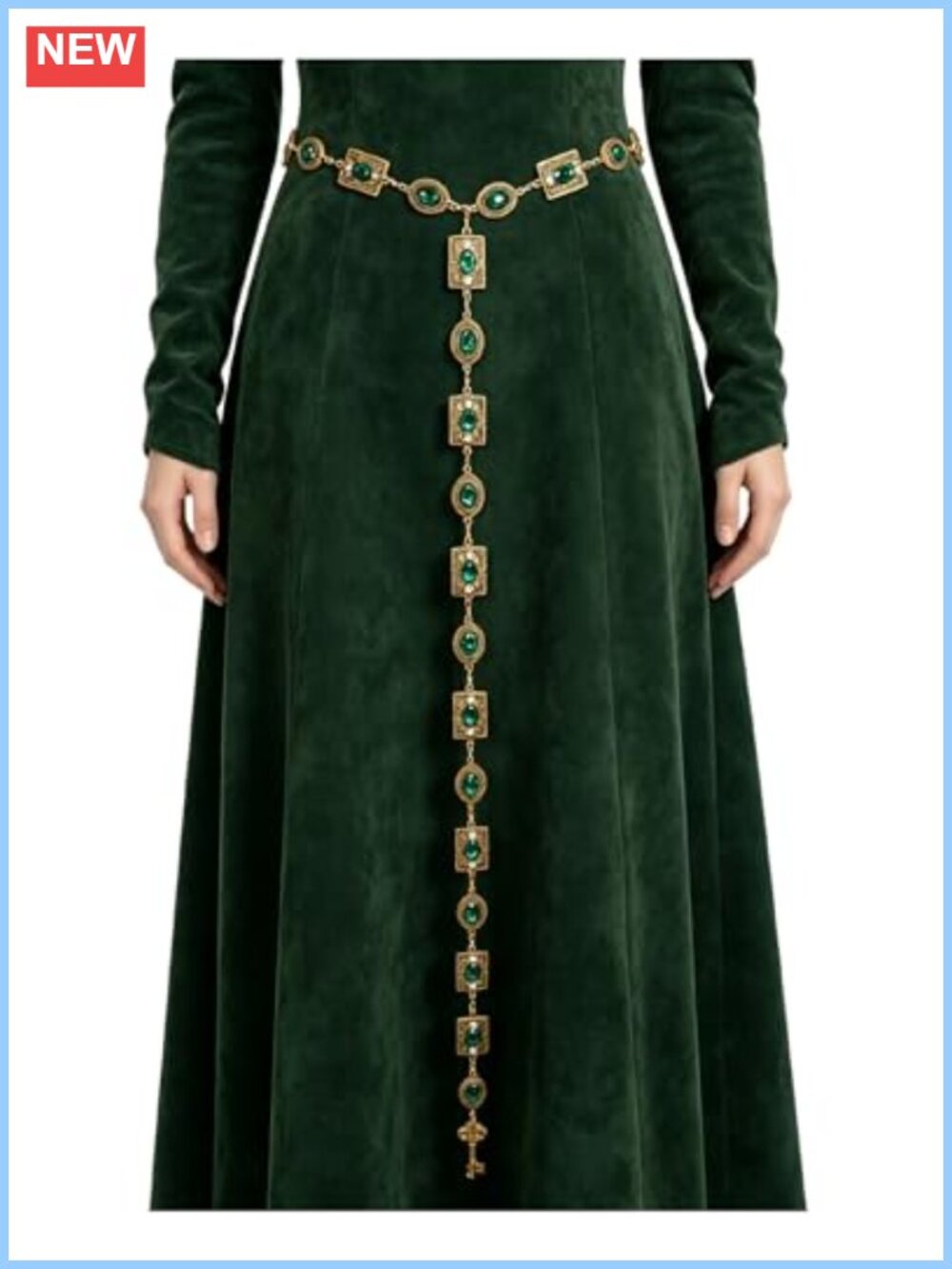 Medieval Renaissance Waist Chain Belt Alloy Belt